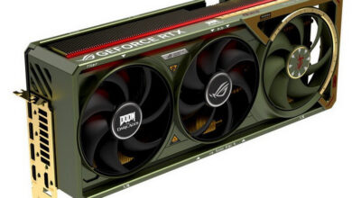 Photo of Asus и Bethesda выпустили уникальную GeForce RTX 5080 в стиле Doom: The Dark Ages