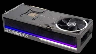 Photo of Видеокарта Asus ROG Astral GeForce RTX 5090 может сама определять провисание в системном блоке