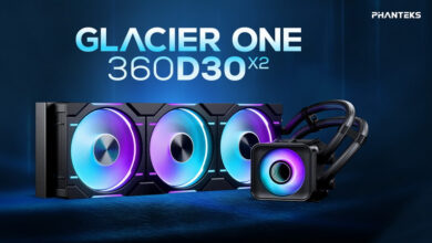 Photo of Phanteks выпустила СЖО Glacier One D30 X2 с радиаторами на 360 и 420 мм
