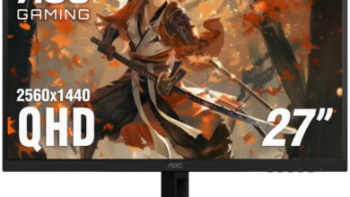 Photo of AOC выпустила 27-дюймовый игровой монитор Q27G40XMN с QHD, 180 Гц и подсветкой Mini-LED