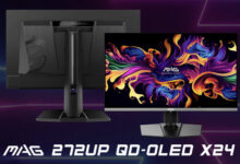 Photo of MSI представила игровой 4K-монитор MAG 272UP QD-OLED X24 с частотой обновления 240 Гц
