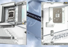 Photo of Gigabyte представила платы X870 и B850 Aorus Stealth с разъёмами питания на обратной стороне