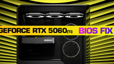 Photo of GeForce RTX 5060 и 5060 Ti оказались несовместимы с некоторыми материнскими платами, но Nvidia всё починила