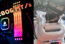 Photo of Оверклокер разогнал память DDR5 до 12 806 МТ/с, установив новый рекорд