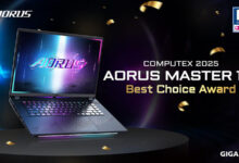 Photo of Ноутбук Gigabyte  Aorus Master 16 AI PC получил награду Computex 2025 Best Choice Award за дизайн и ИИ-возможности