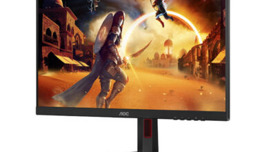 Photo of AOC выпустила 27-дюймовый игровой IPS-монитор Q27G4K с 1440p и 400 Гц