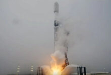 Photo of SpaceX вывела на орбиту очередную партию спутников Starlink и снова посадила первую ступень носителя