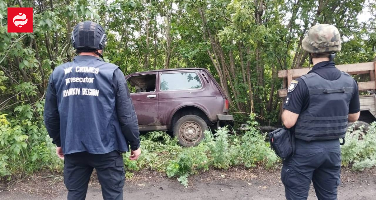 В районе Приколотного россияне ударили дроном по гражданскому авто | Новости Украины